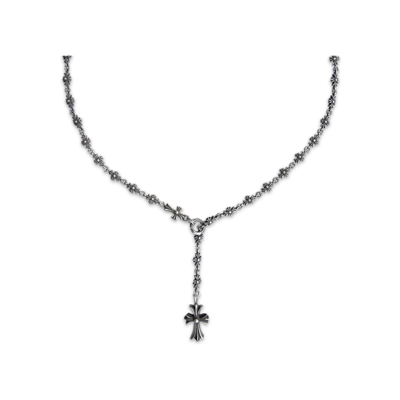 Necklace Rosary Tiny E 50 Link  | Chrome Hearts