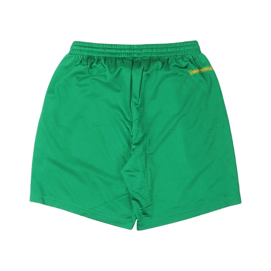 Mesh Shorts Stadium Green | Chrome Hearts