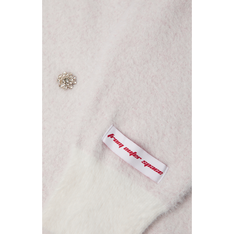 Zip Hoodie White Red | UNDEFINED 1999
