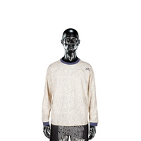 T-shirt à manches longues - Crème/Bleu Digital Camo℗ | Pierre Bassene