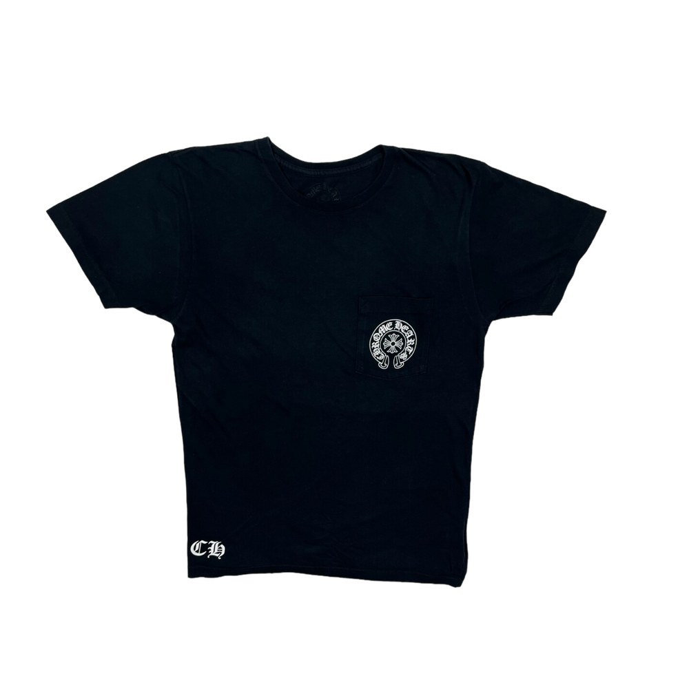 Chrome Hearts Black Honolulu Logo Tee