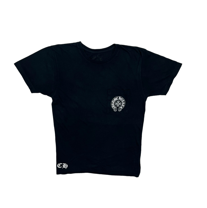 Chrome Hearts Black Honolulu Logo Tee