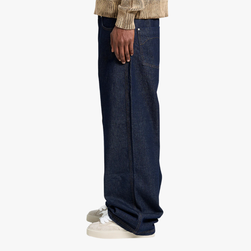 Denim Pants Raw Dark Blue | Reternity