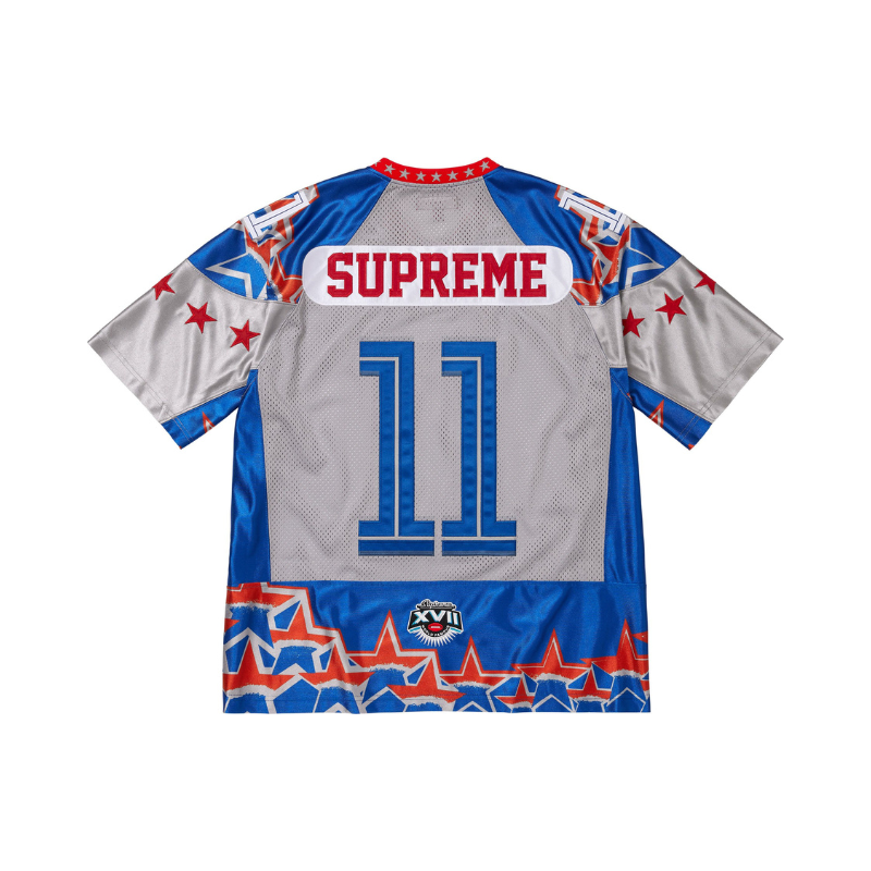 T-shirt Jersey Stars football blue  | Supreme