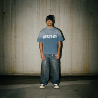 T-shirt Destroy Blue | Lord Culture