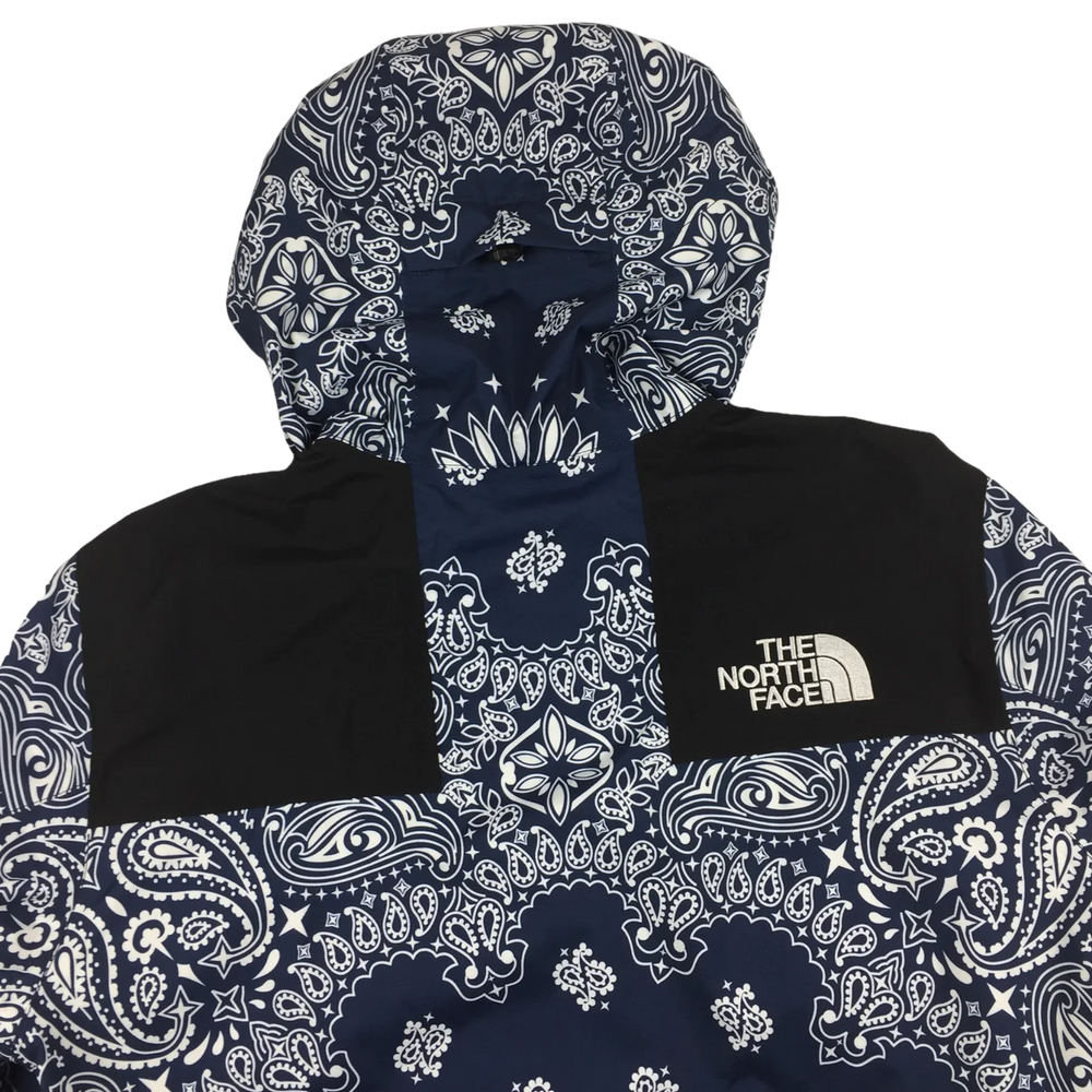 2014 Supreme x The North Face Navy Bandana Mountain Light