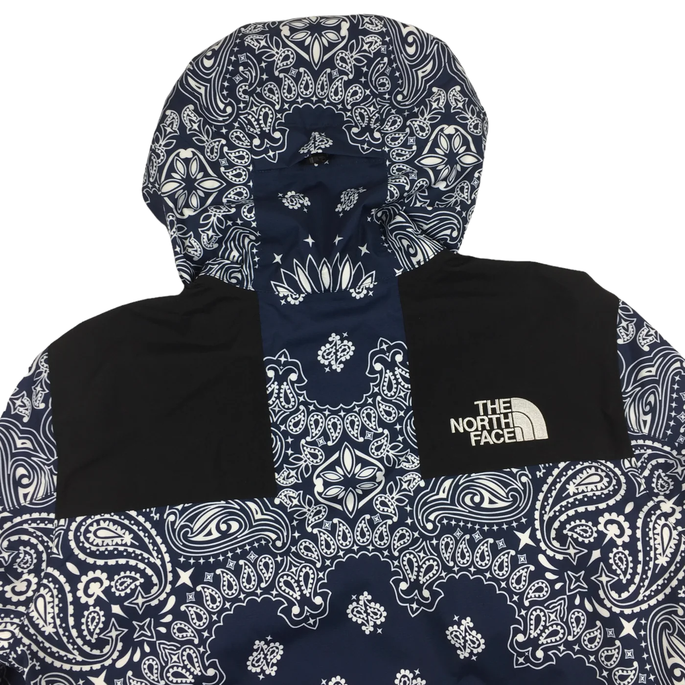 2014 Supreme x The North Face Navy Bandana Mountain Light