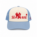 Cap Blue Red Flower | Maison Guava x Chateau Sinard, Accessories