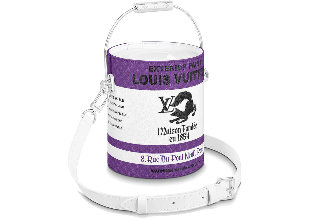 Sac Seau de peinture violet | Louis Vuitton