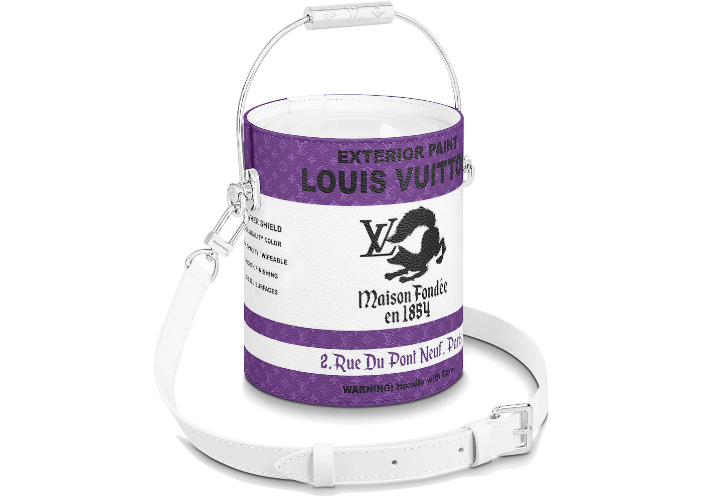 Sac Seau de peinture violet | Louis Vuitton