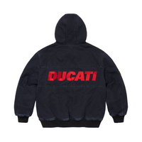 Veste de course à capuche Supreme Ducati noire