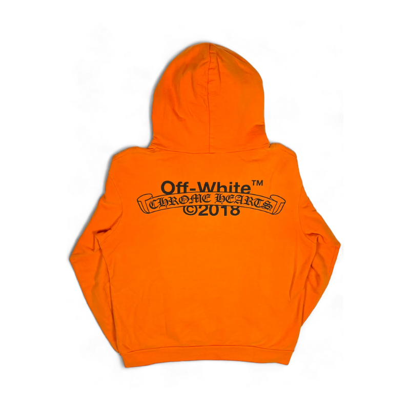 Chrome Hearts x Off-White Orange Hoodie