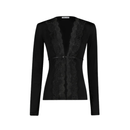 Longsleeve with Lace Trim & Belt Det | Vaillant Studio