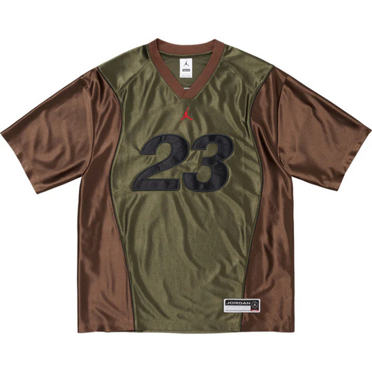 Jersey SUPREME X Jordan Warm Up Olive