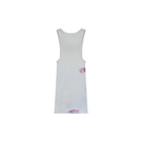 Tank Top T-Bar Pink White  | Chrome Hearts
