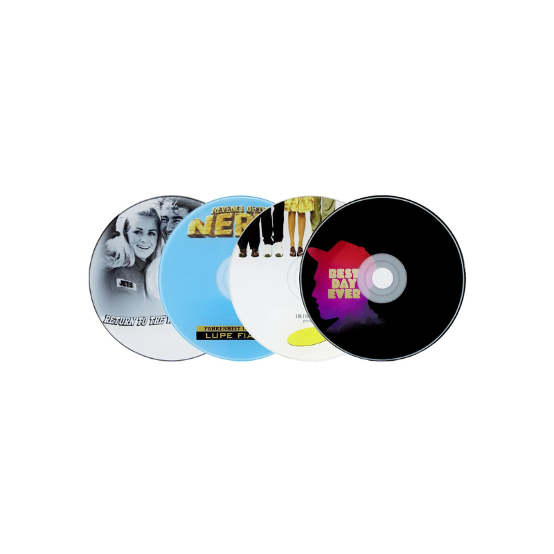 Home Decor Curves x The Blog Era Mixtape CD Coasters (Set of 4) | Curves
