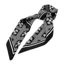 Scarf Black & White | Chrome Hearts