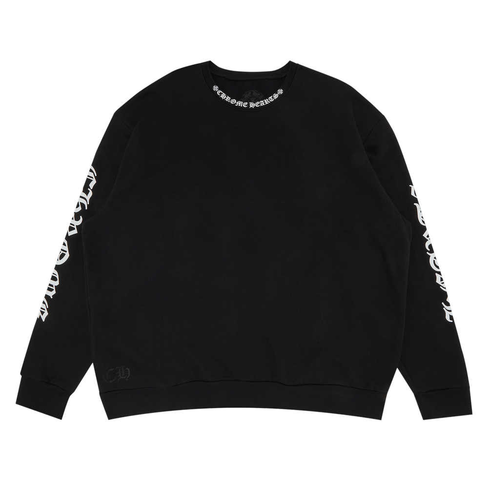 Crewneck Chrome Hearts Black