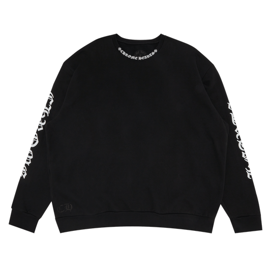 Crewneck Chrome Hearts Black