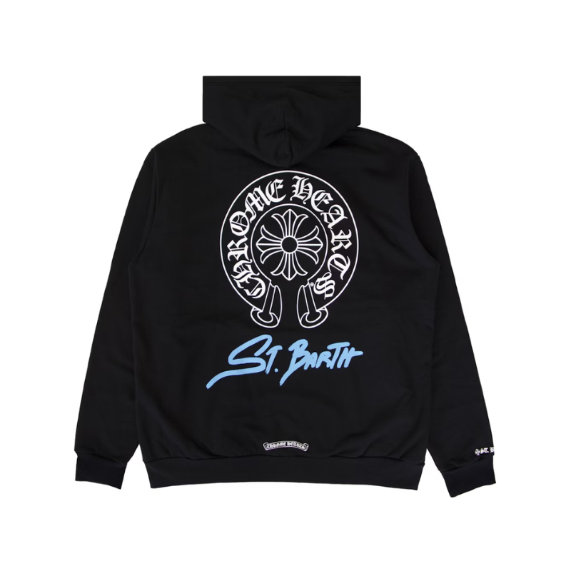 Zip Hoodie St. Barth Exclusive Blakc | Chrome Hearts