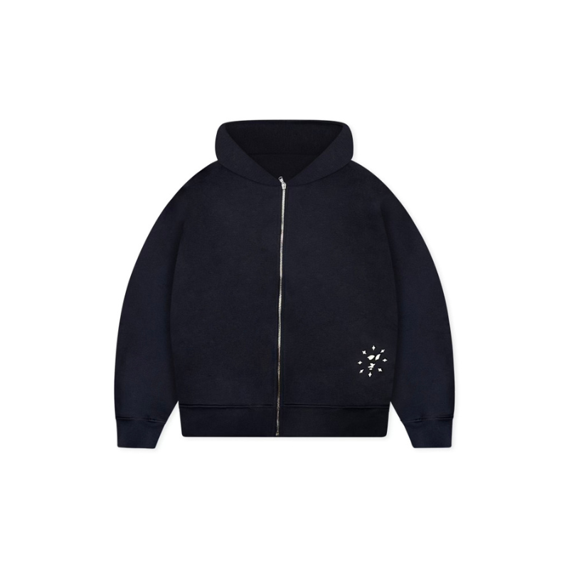 Zip Hoodie Cosmos Navy V2 | Année Lumière