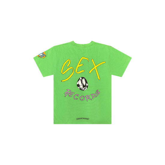 T-shirt Green Sex Records  | Chrome Hearts x Matty Boy