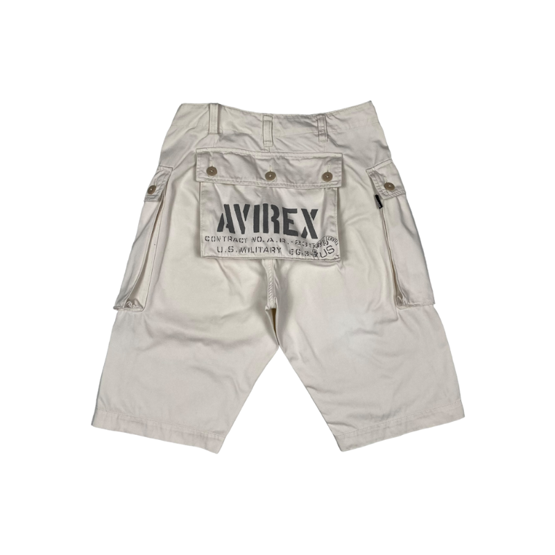 Short AVIREX Blanc