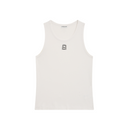 Tank Top Côtelé White | Les Bons Gars