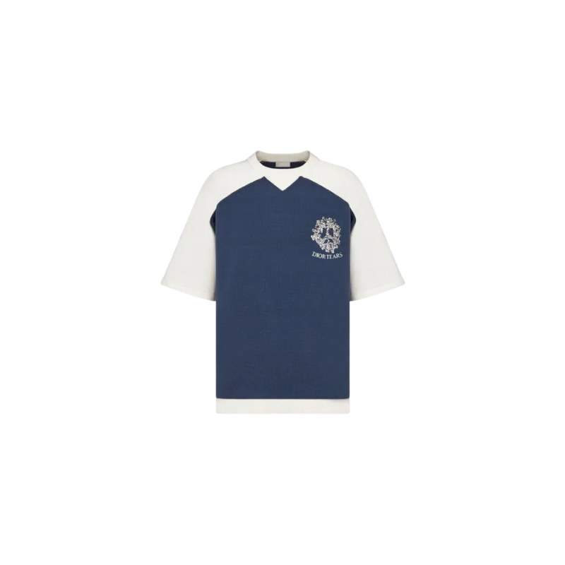 T-shirt Dior Tears Knit Logo | Dior x Denim Tears