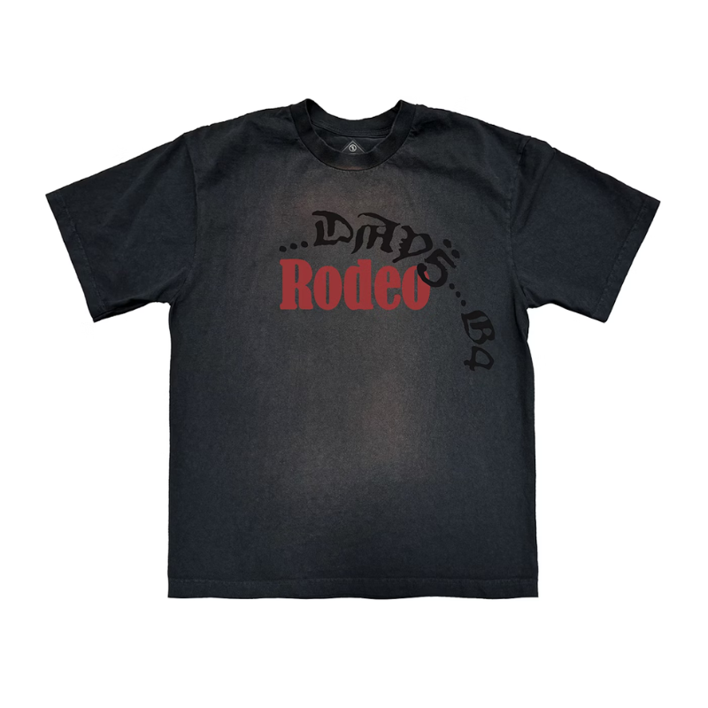 T-shirt Travis Scott Days Before Rodeo Indigo | Spider  x Cactus Jack