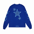 Longsleeve Blue Star | Chrome Hearts — Hype clothes — view 3