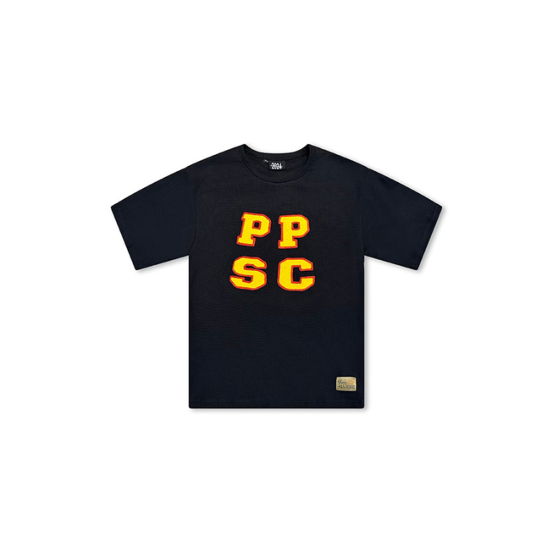 T-shirt Waffle Black | PPSC