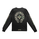 Longsleeve Black Camo Cross | Chrome Hearts
