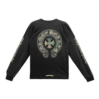 Longsleeve Black Camo Cross | Chrome Hearts