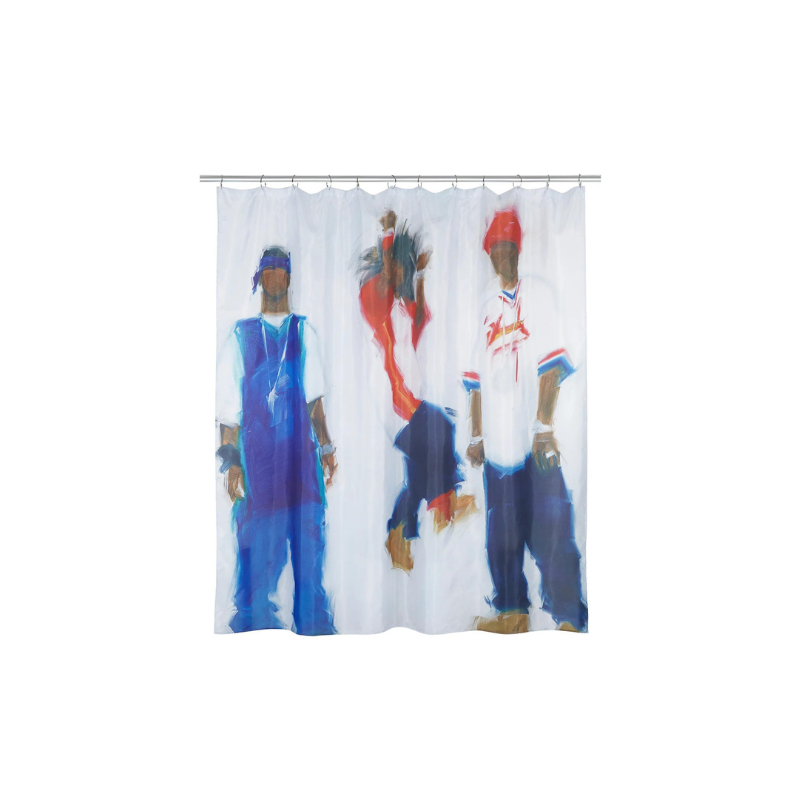 Goodies Shower Curtain Gangsta | Curves