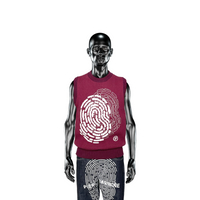 Knitwear Vest Wine℗  | Pierre Bassene