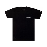 T-shirt Scroll Logo Black | Chrome Hearts — Hype clothes