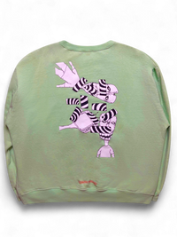 Crewneck  Matty Boy Mint Green Lust | Chrome Hearts