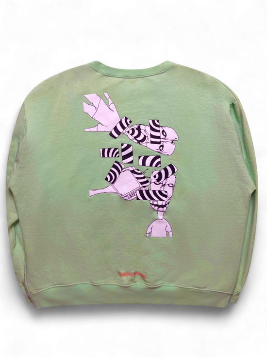 Crewneck  Matty Boy Mint Green Lust | Chrome Hearts