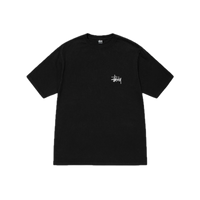 T-shirt Black White Logo | Stussy