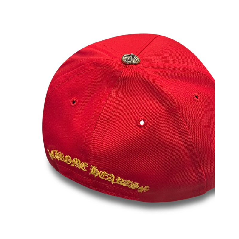 Cap Red Yellow Baseball | Chrome Hearts