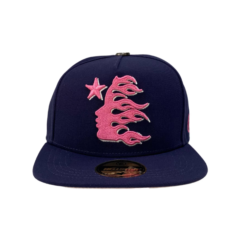 Cap SnapBack Navy Pink  | Hellstar