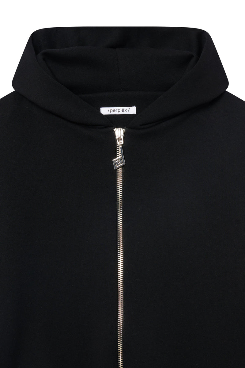 Zip PERPLEX Hoodie Black