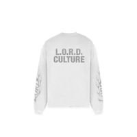 Longsleeve Flame White | Lord Culture