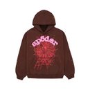 Hoodie Brown Red | Sp5der