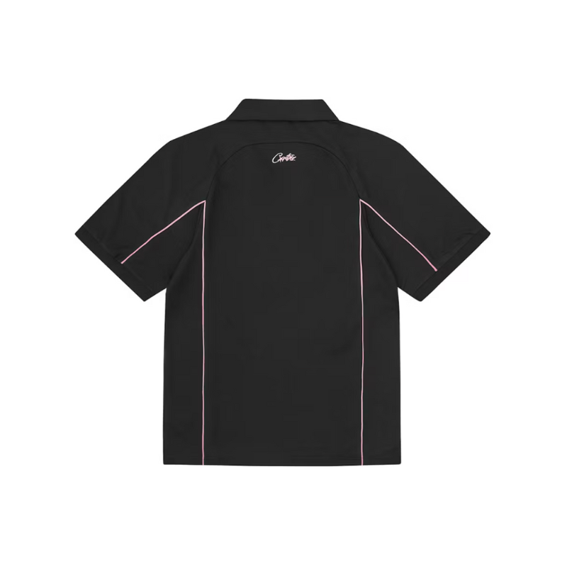 T-shirt Talismo Black Pink Football Jersey | Corteiz T-shirt Talismo Black Pink Football Jersey | Corteiz