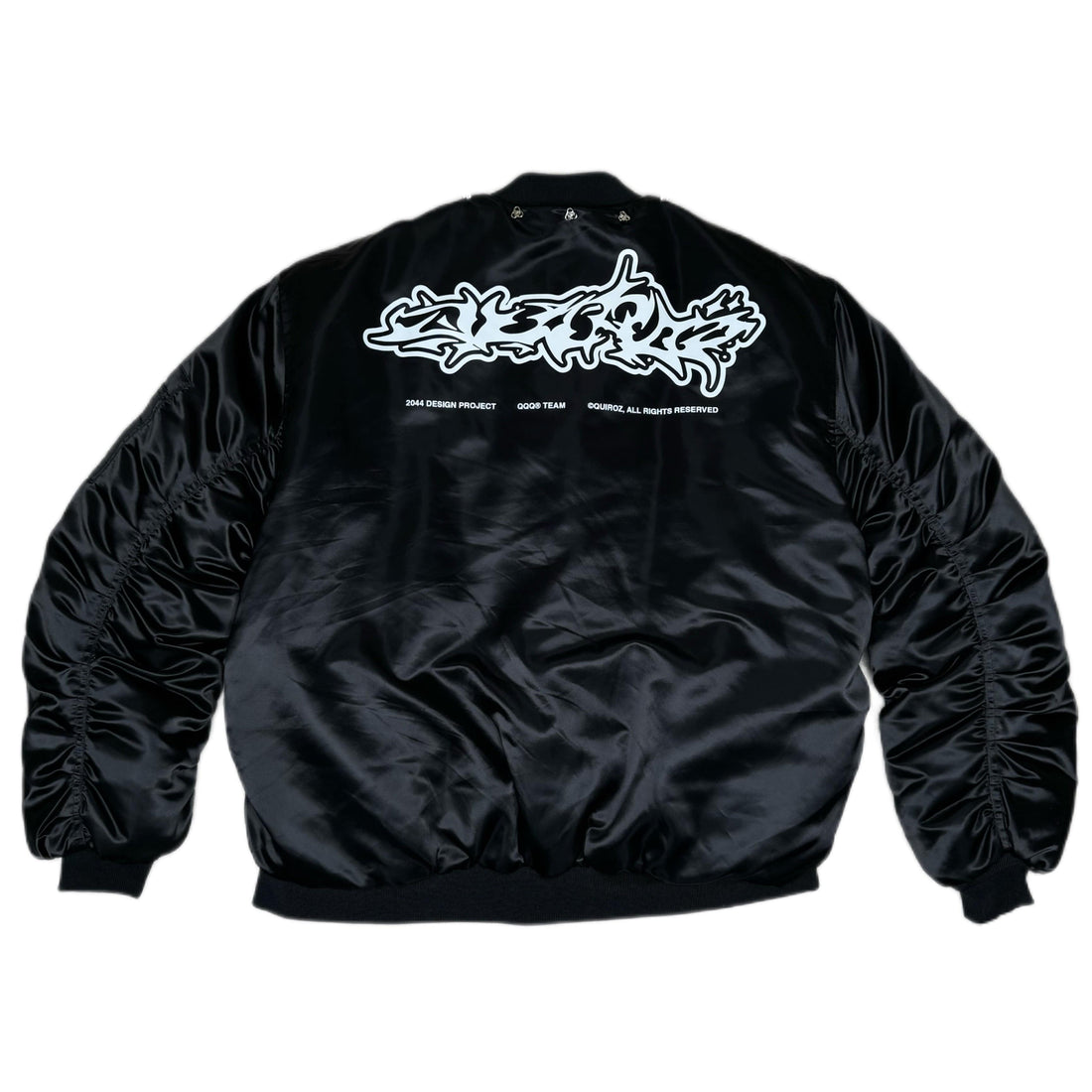 Bomber Jacket QUIROZ 2044® in Black