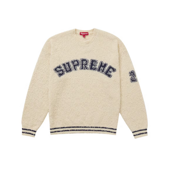Longsleeve Textured Arc Cream | Supreme