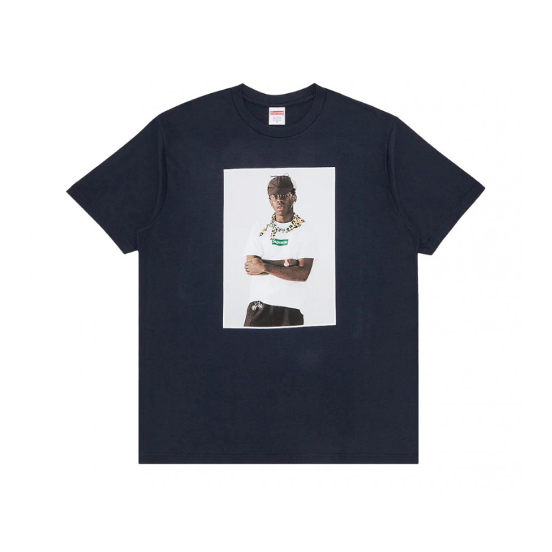 T-shirt Tyler TheCreator Navy | Supreme