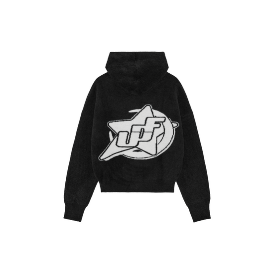 Zip Hoodie Black White | UNDEFINED 1999